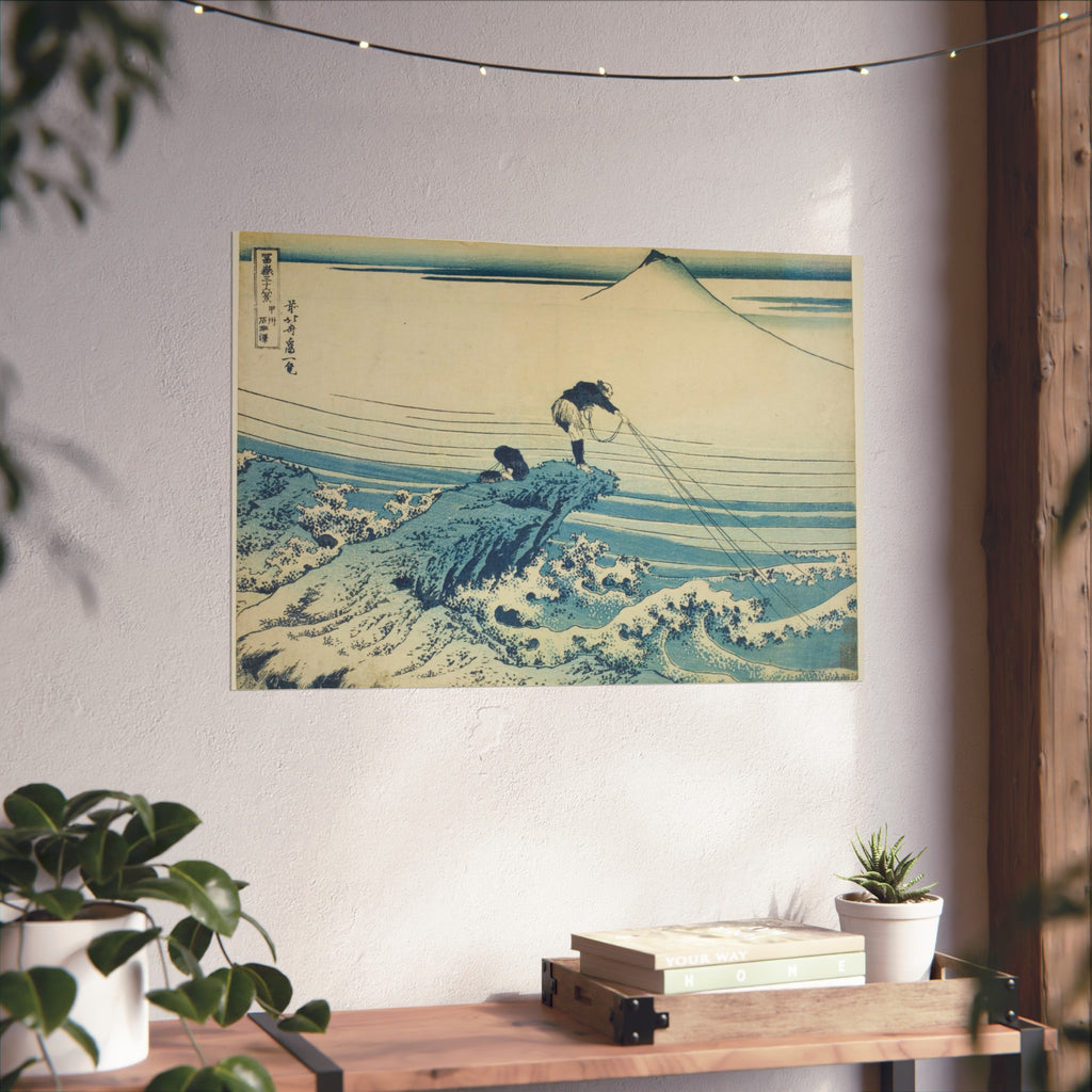 Katsushika Hokusai - Kajikazawa in Kai Province | Fine Art Poster