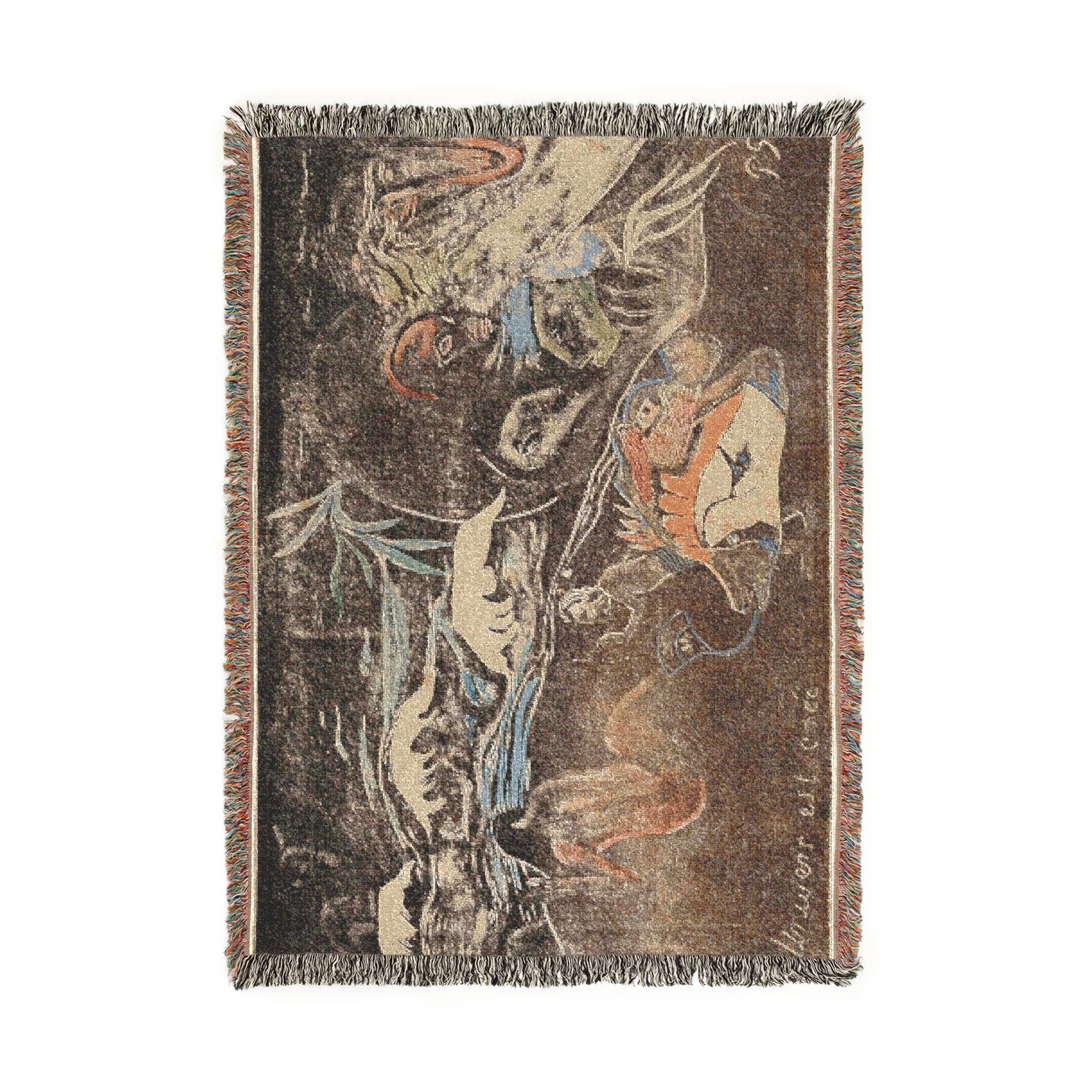 Paul Gauguin - L’univers est créé (The Universe Is Being Created), from the Noa Noa Suite | Woven Tapestry Blanket