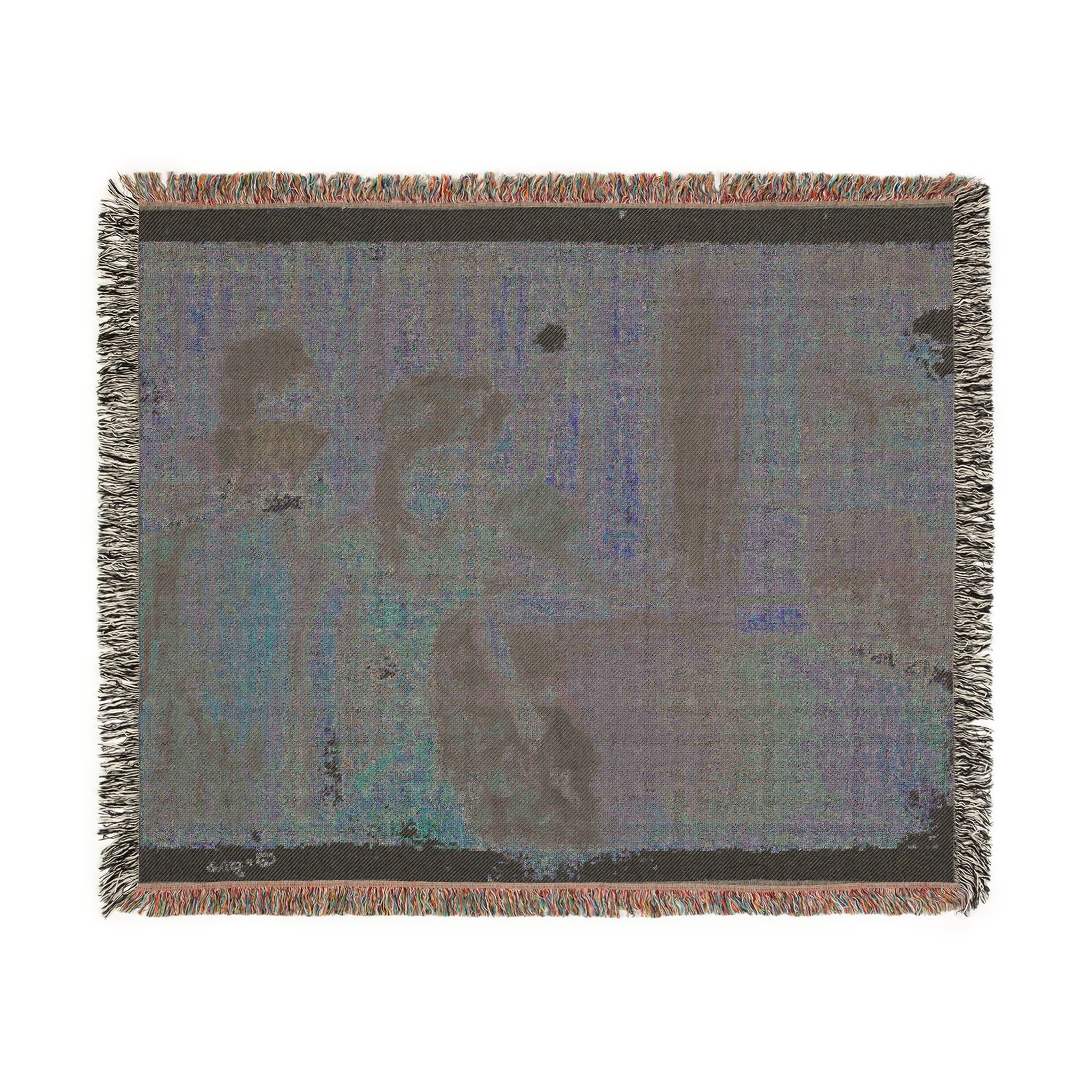 Hilaire Germain Edgar Degas - Singers on the Stage | Woven Tapestry Blanket