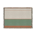 Grove Throw — Stone · Olive · Clay