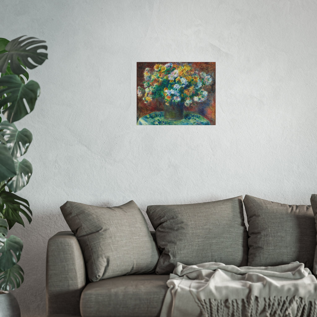 Pierre-Auguste Renoir - Chrysanthemums | Fine Art Poster