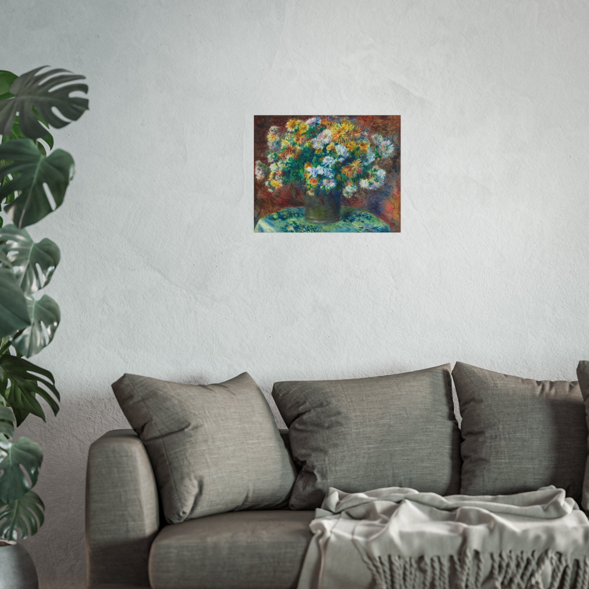 Pierre-Auguste Renoir - Chrysanthemums | Fine Art Poster