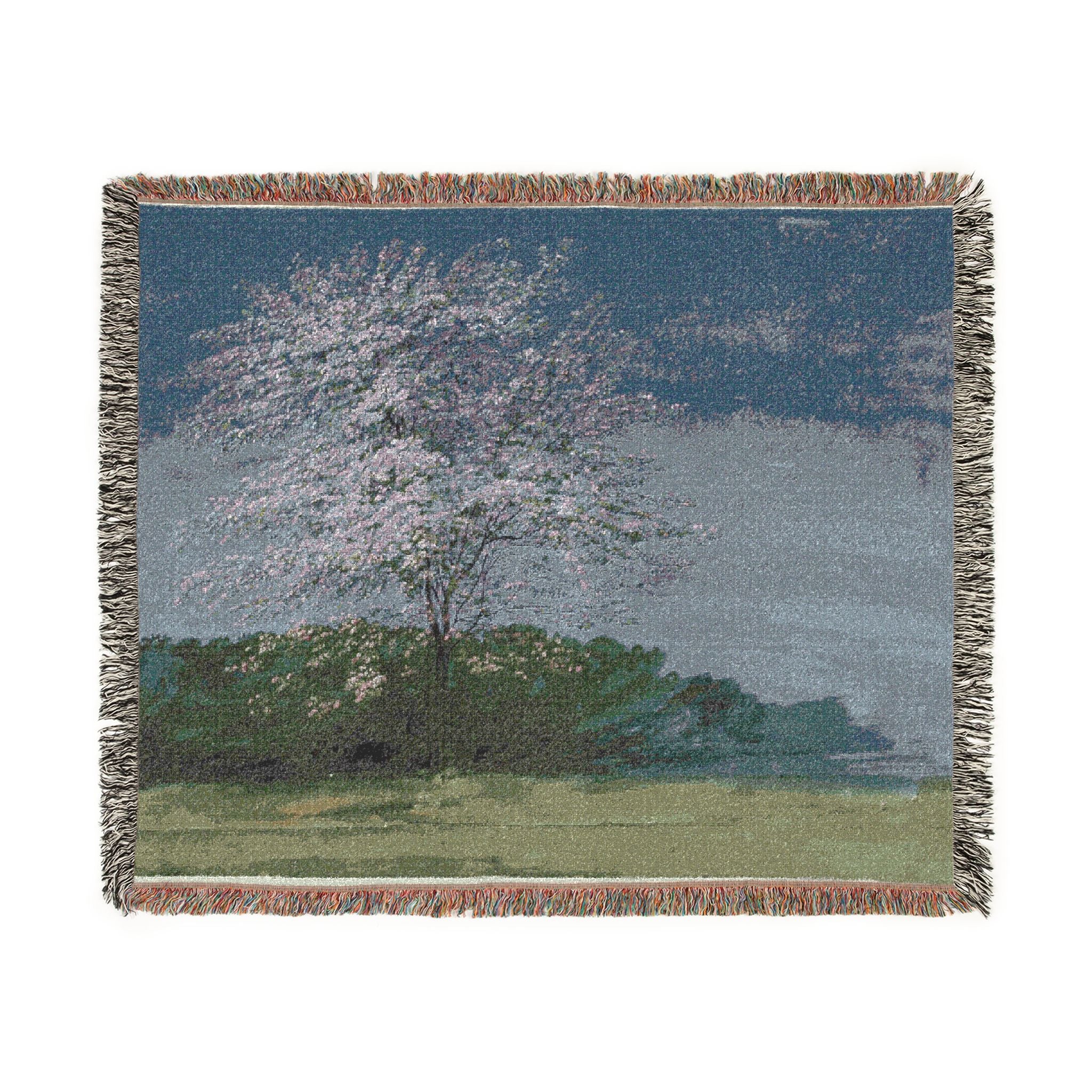 Study of a Tree in Bloom J. M. W. Turner Tapestry Blanket