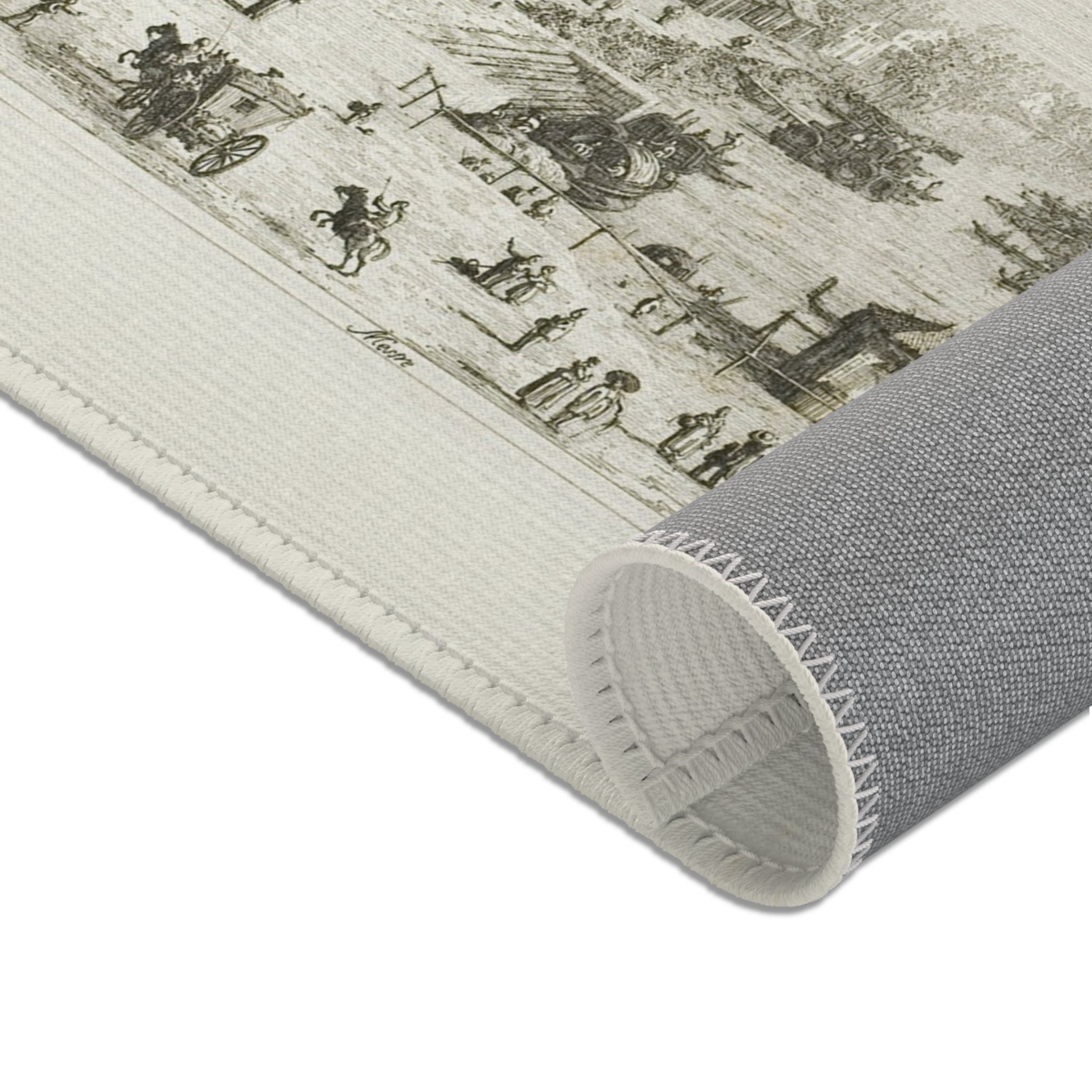 Canaletto - Mestre, from Vedute | Area Rug