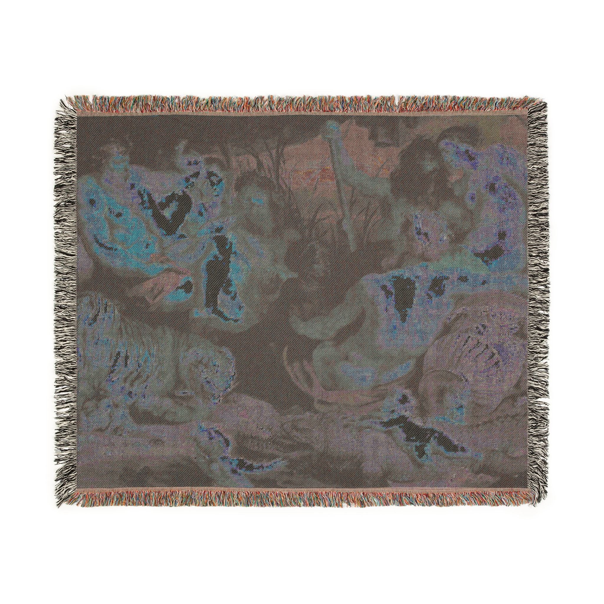 Peter Paul Rubens - The Four Continents | Woven Tapestry Blanket