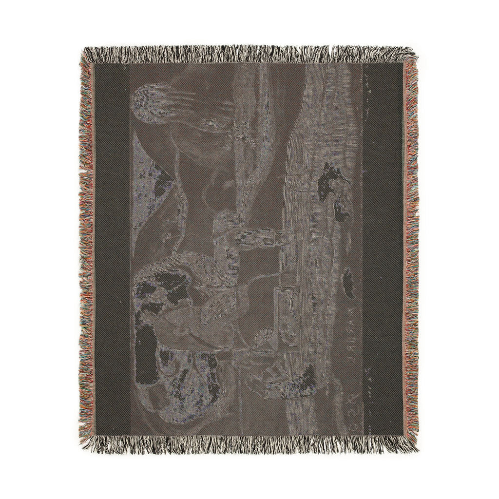 Paul Gauguin - Maruru (Offerings of Gratitude), from the Noa Noa Suite | Woven Tapestry Blanket