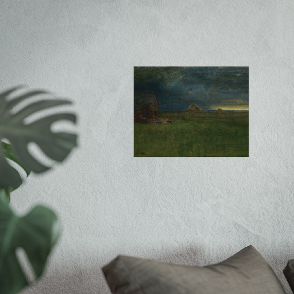 George Inness - The Lonely Farm, Nantucket | Fine Art Poster