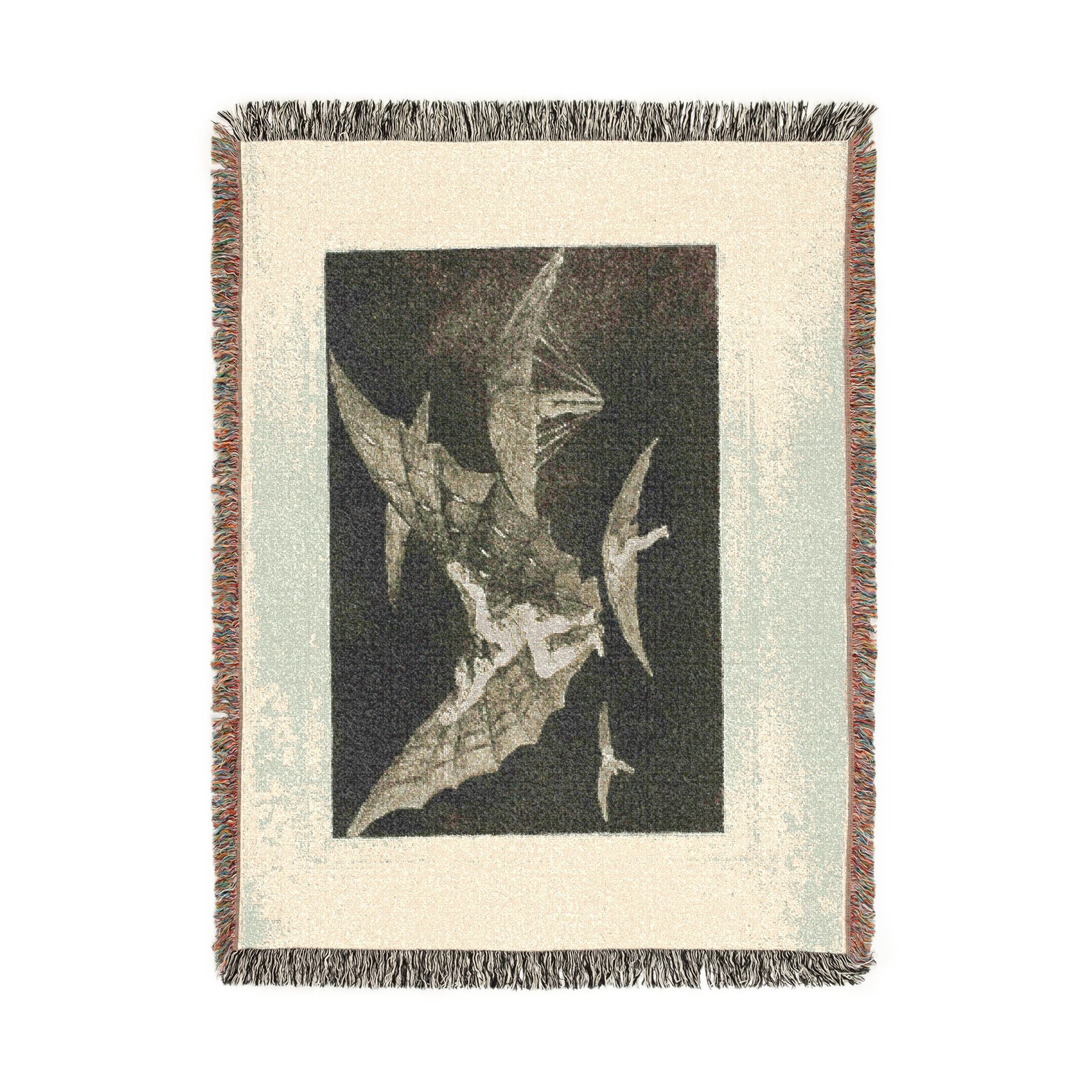 Francisco José de Goya y Lucientes - A Way of Flying, from Disparates, published as plate 13 in Los Proverbios (Proverbs | Woven Tapestry Blanket