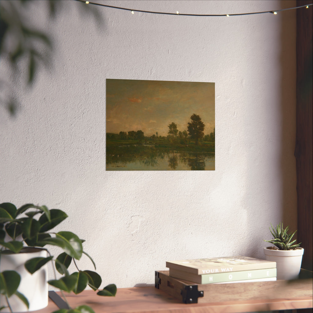 Charles François Daubigny - The Marsh | Fine Art Poster