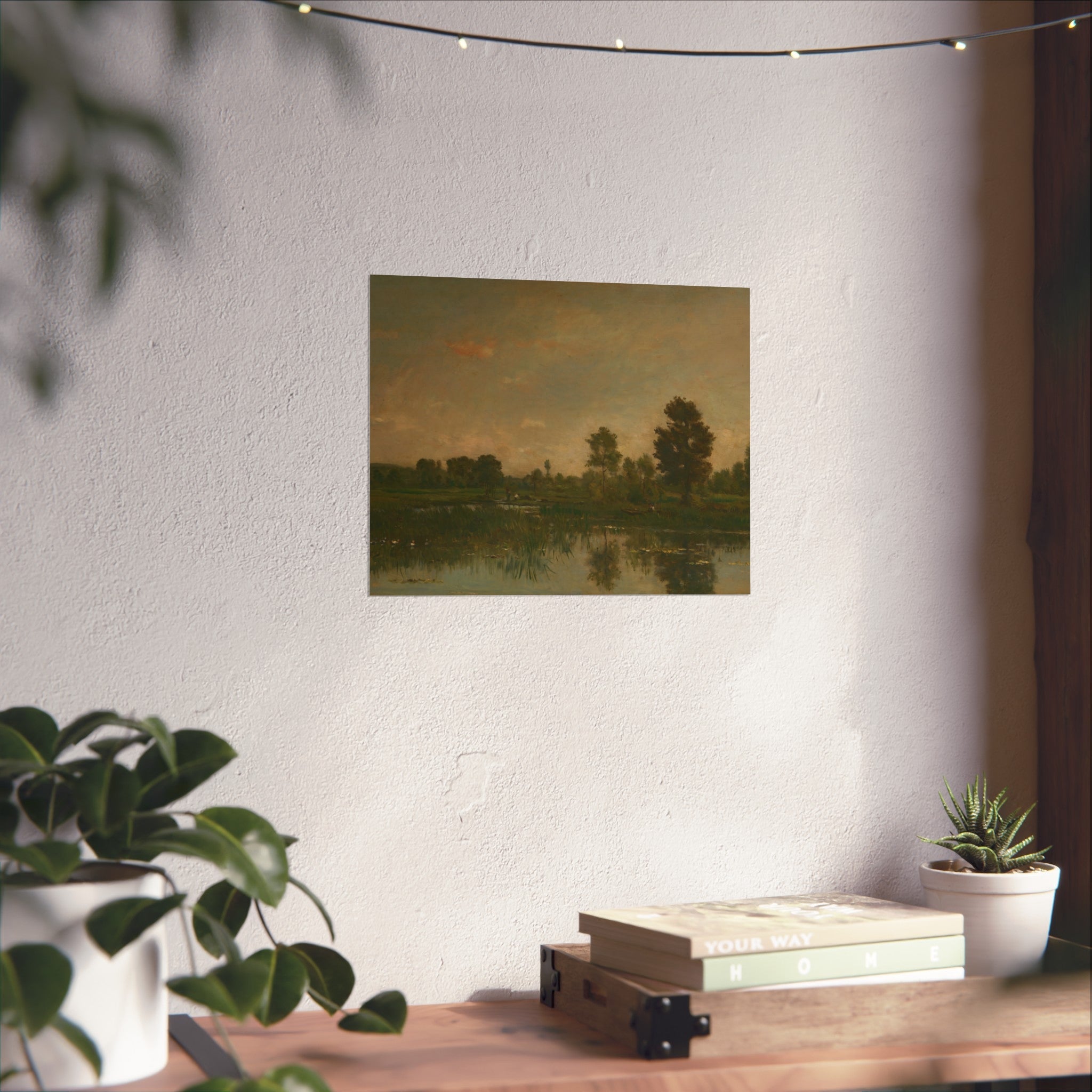 Charles François Daubigny - The Marsh | Fine Art Poster