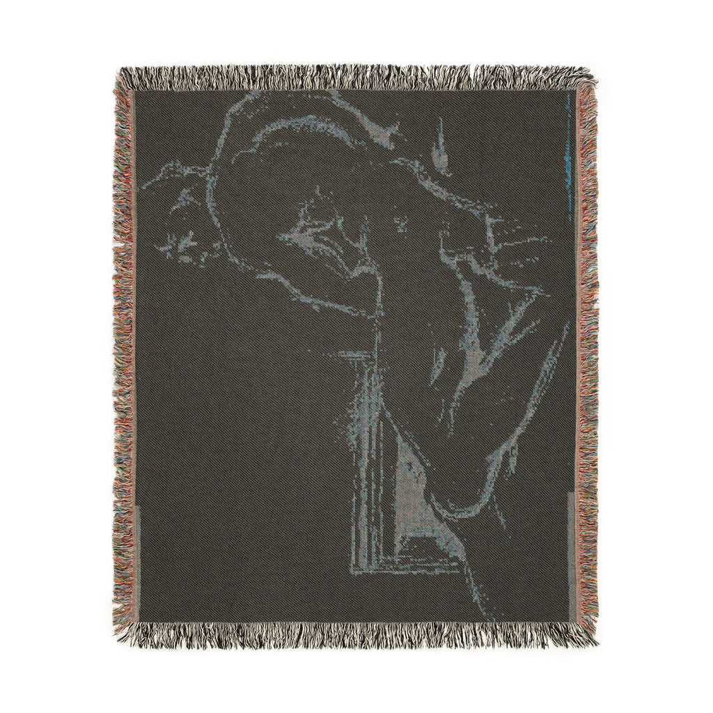 Paul Cezanne - Hercules Resting | Woven Tapestry Blanket