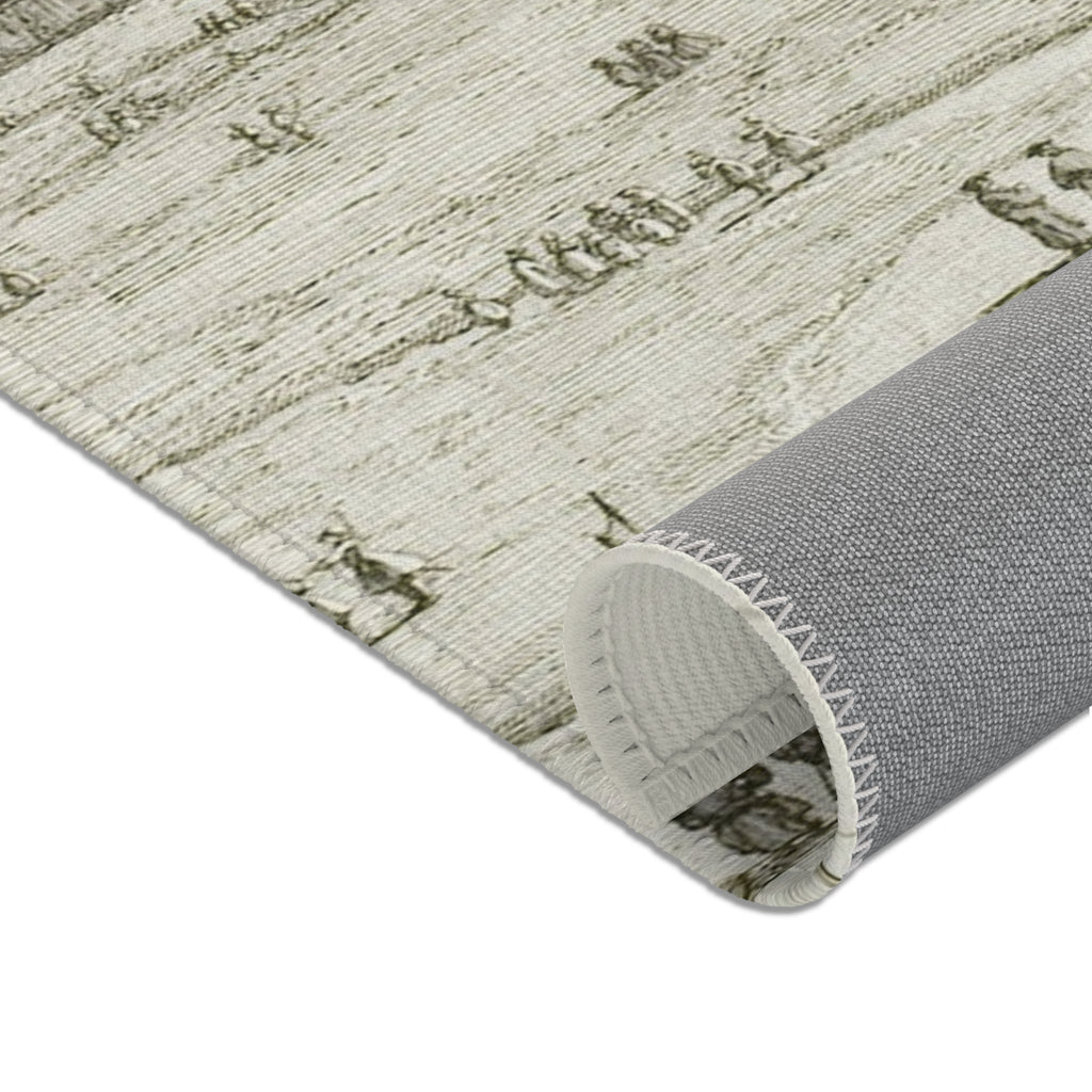 Canaletto - Prà della Valle, from Vedute | Area Rug