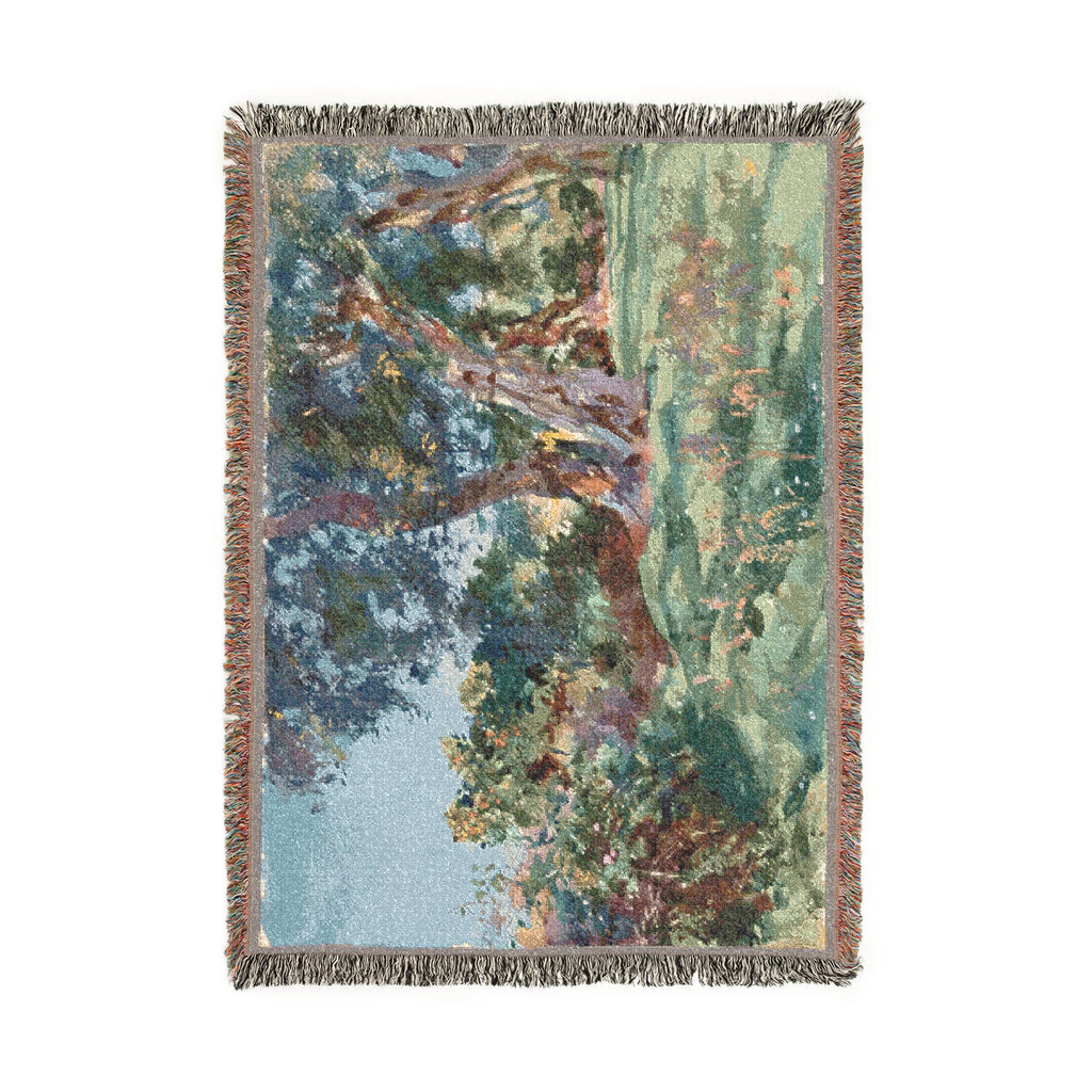John Singer Sargent - Olive Trees, Corfu | Woven Tapestry Blanket