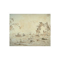 Francesco Guardi - Capriccio with a Squall on the Lagoon | Fine Art Poster