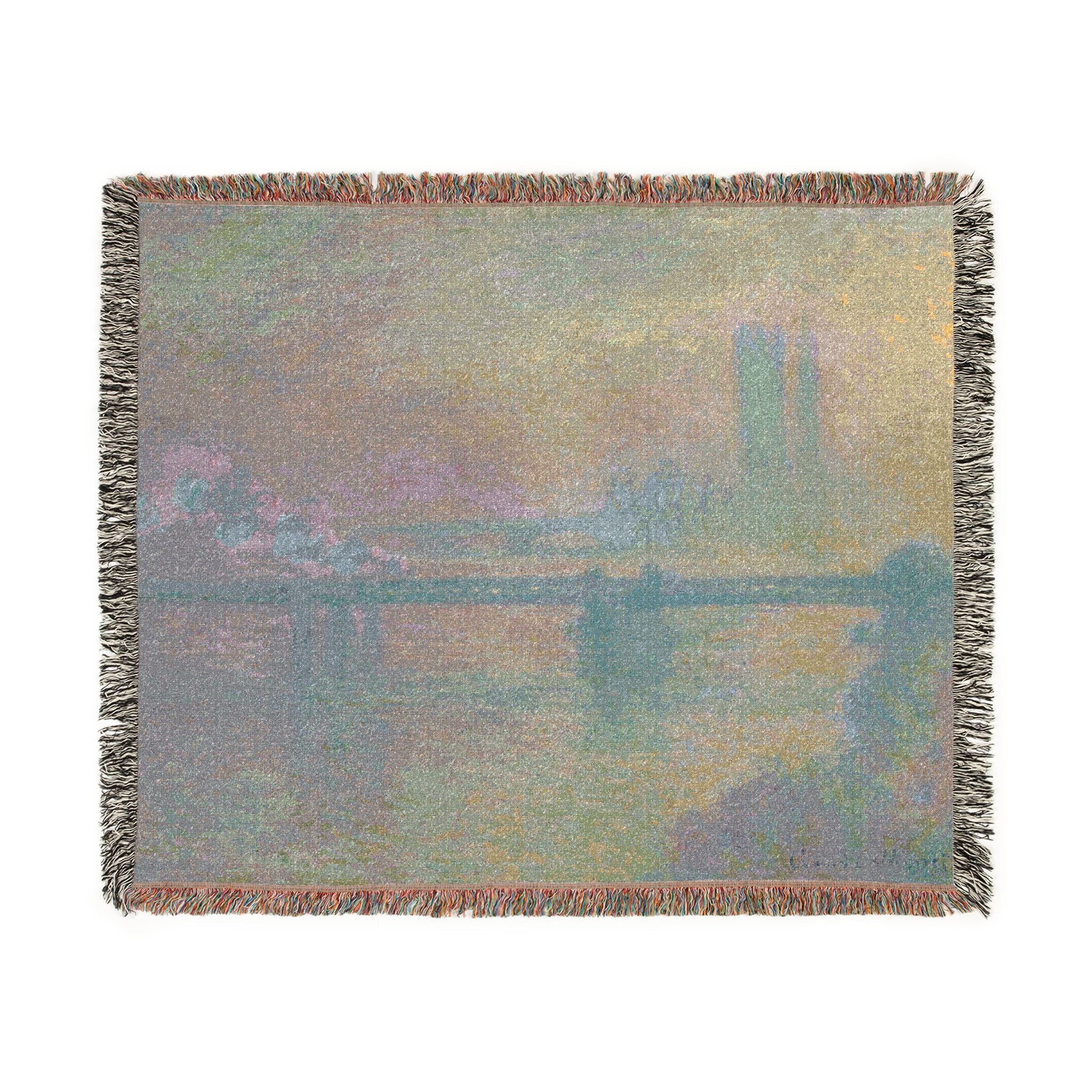 Charing Cross Bridge, London Claude Monet Tapestry Blanket