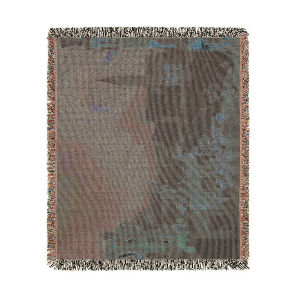 Canaletto - The Stonemason's Yard | Woven Tapestry Blanket