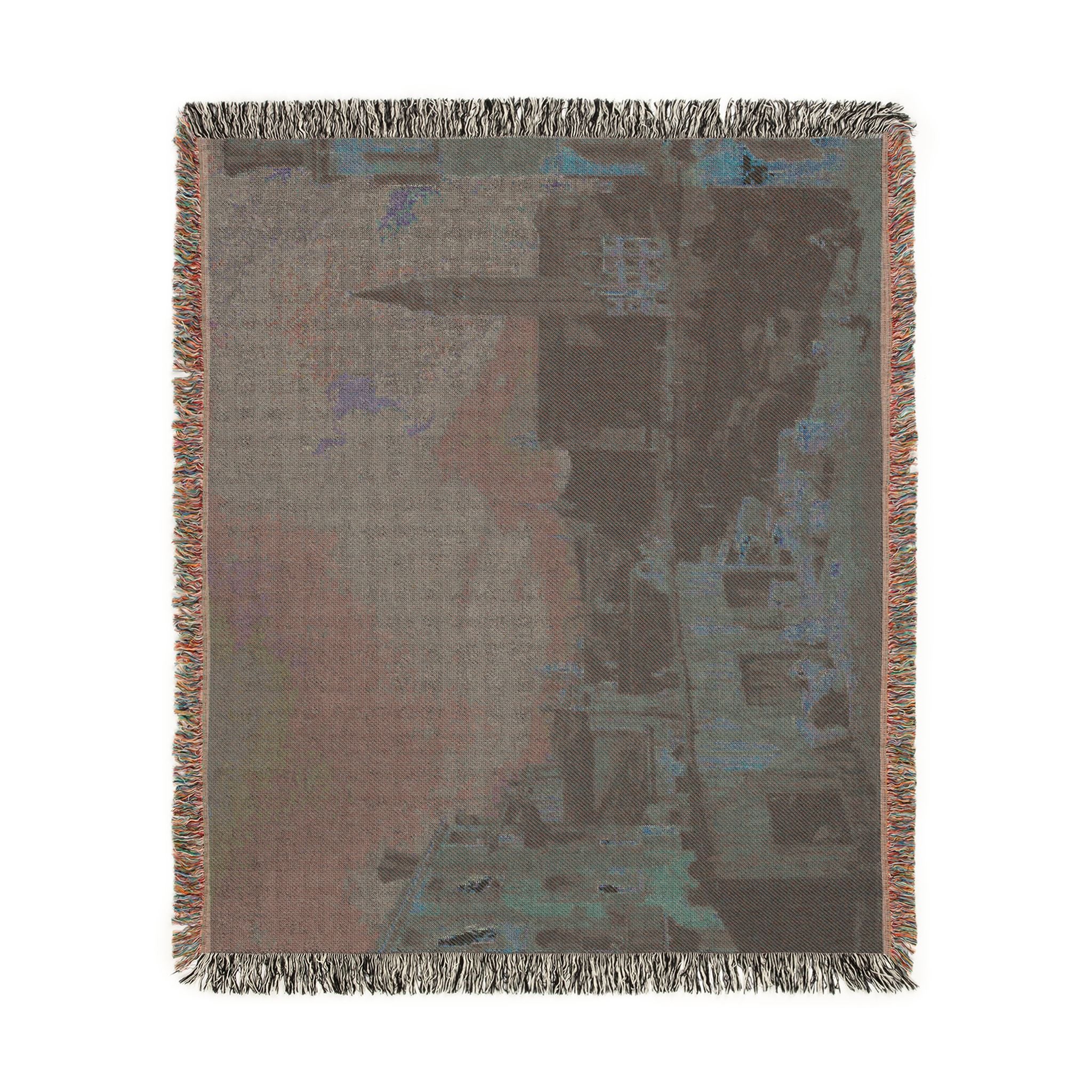 Canaletto - The Stonemason's Yard | Woven Tapestry Blanket