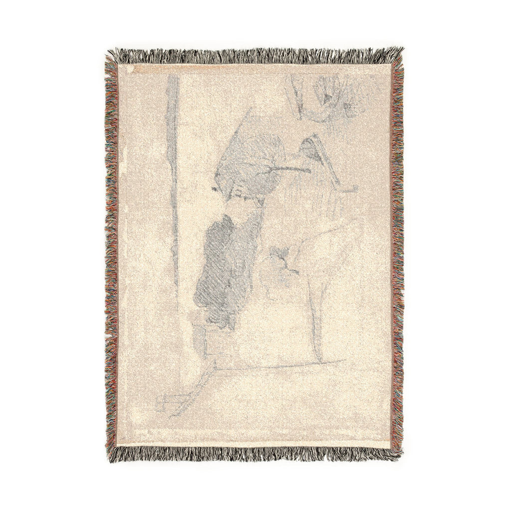 Paul Cezanne - L'Estaque | Woven Tapestry Blanket