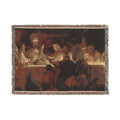 The Conspiracy of Claudius Civilis by Rembrandt van Rijn | Woven Tapestry Blanket