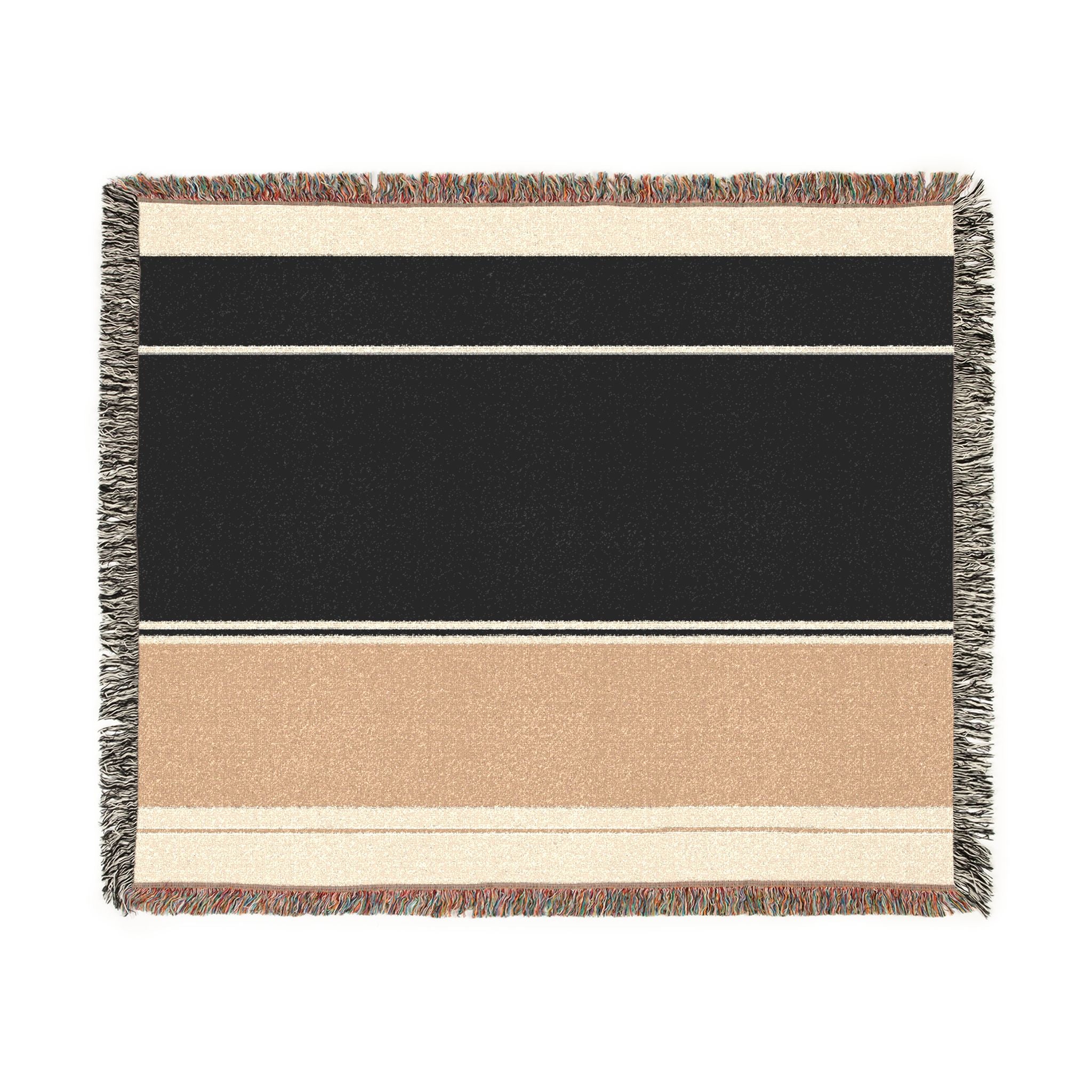 Ember Throw — Ink · Honey · Warm White
