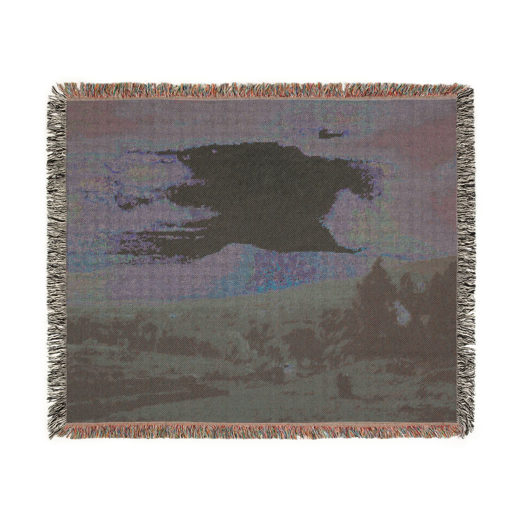 George Inness - Catskill Mountains | Woven Tapestry Blanket