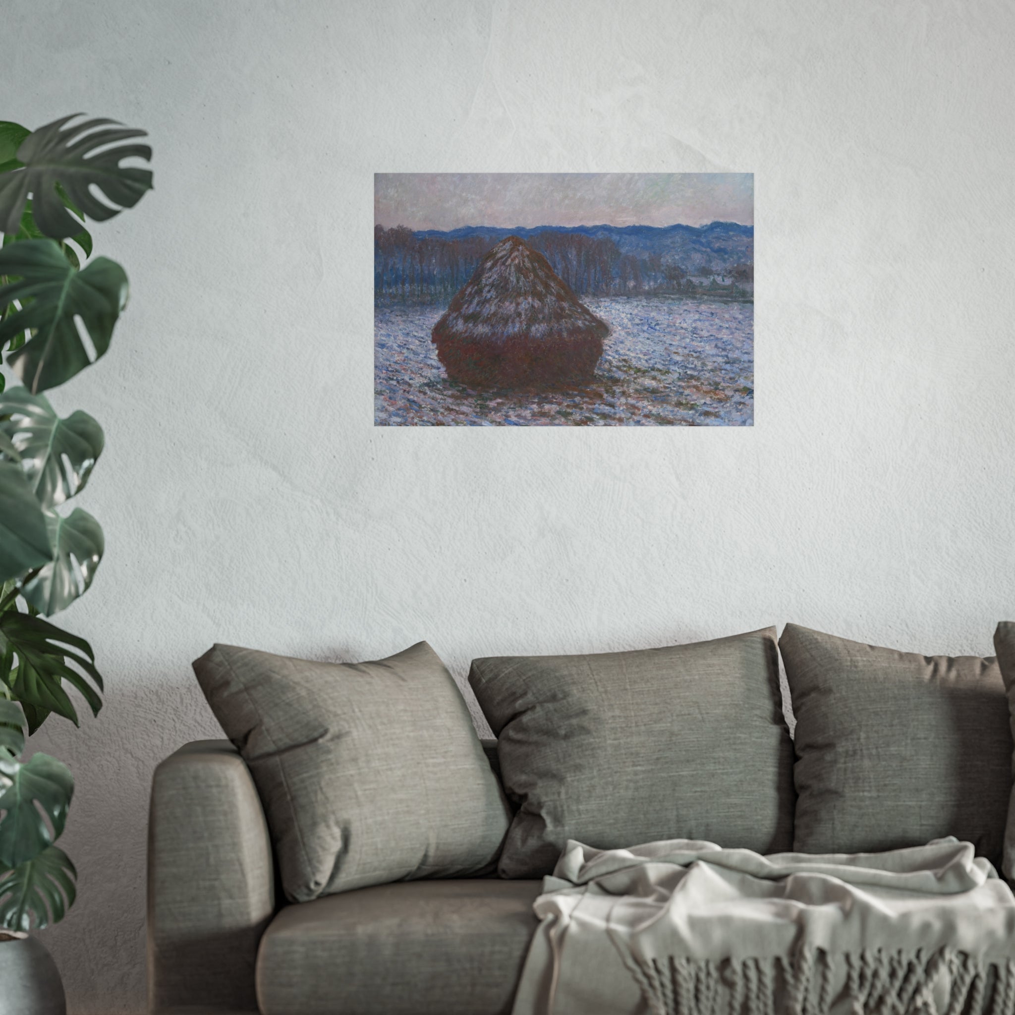 Claude Monet - Stack of Wheat | Fine Art Poster