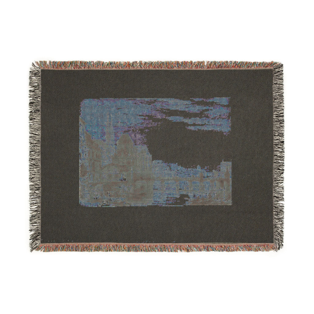 Joseph Mallord William Turner - Basle, plate 5 from Liber Studiorum | Woven Tapestry Blanket