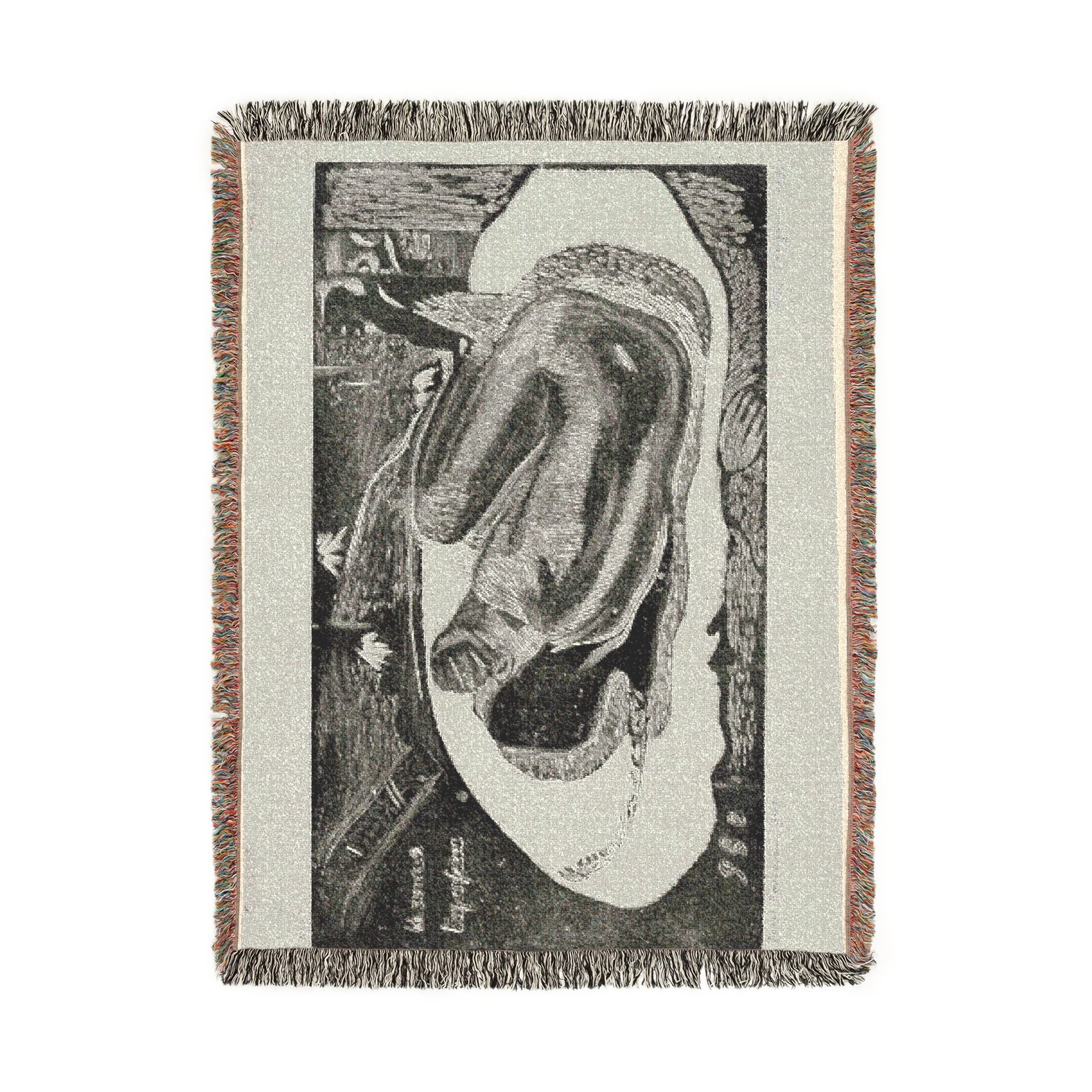Paul Gauguin - Manao tupapau (She Thinks of the Ghost or The Ghost Thinks of Her), from the Noa Noa Suite | Woven Tapestry Blanket
