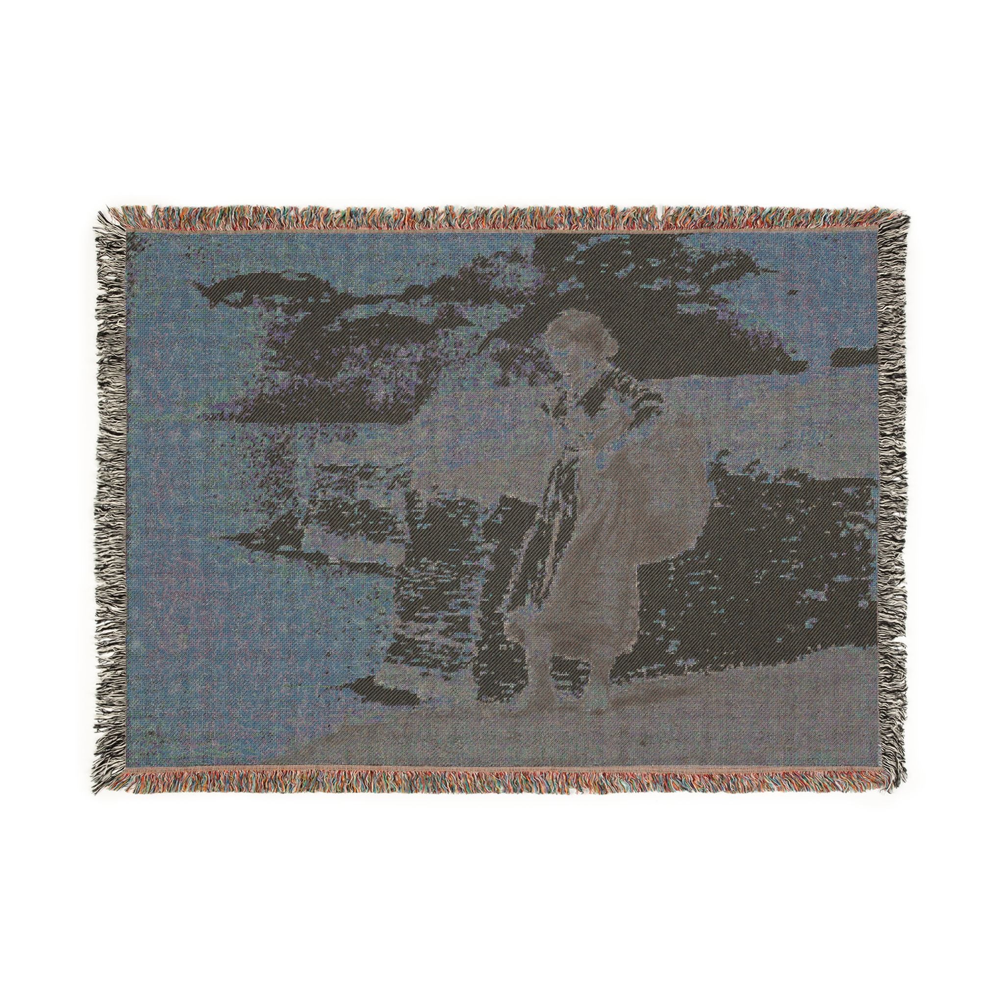 Winslow Homer - Flamborough Head, England | Woven Tapestry Blanket
