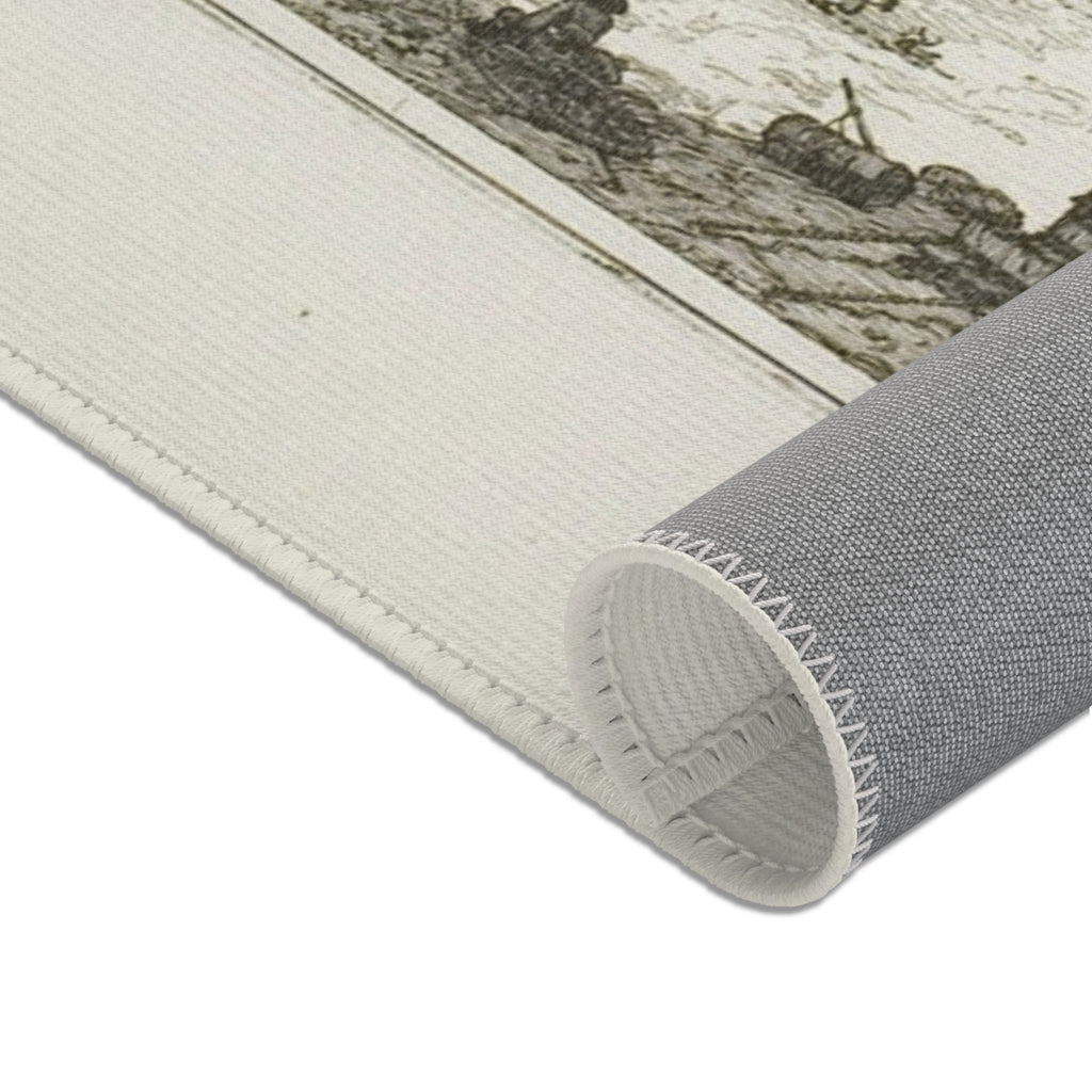 Canaletto - Al Dolo, from Vedute | Area Rug