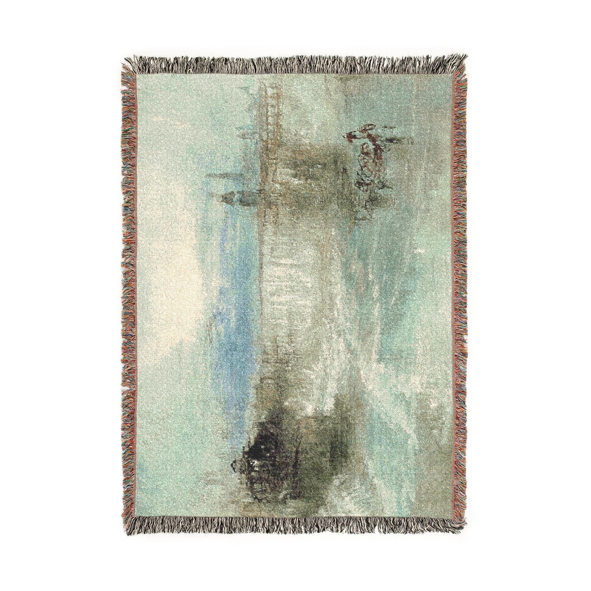 Joseph Mallord William Turner - View of Lucerne | Woven Tapestry Blanket