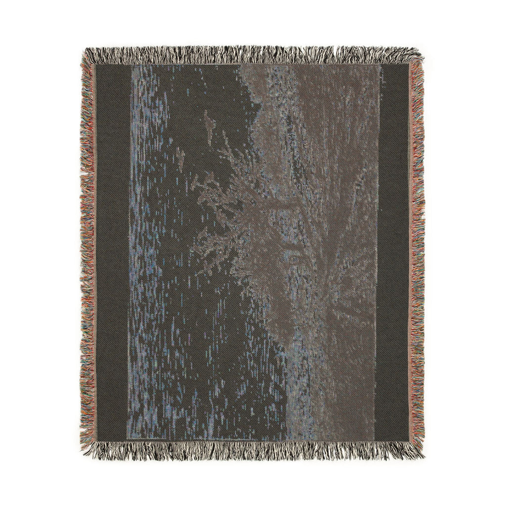 Charles François Daubigny - Crows in a Tree | Woven Tapestry Blanket