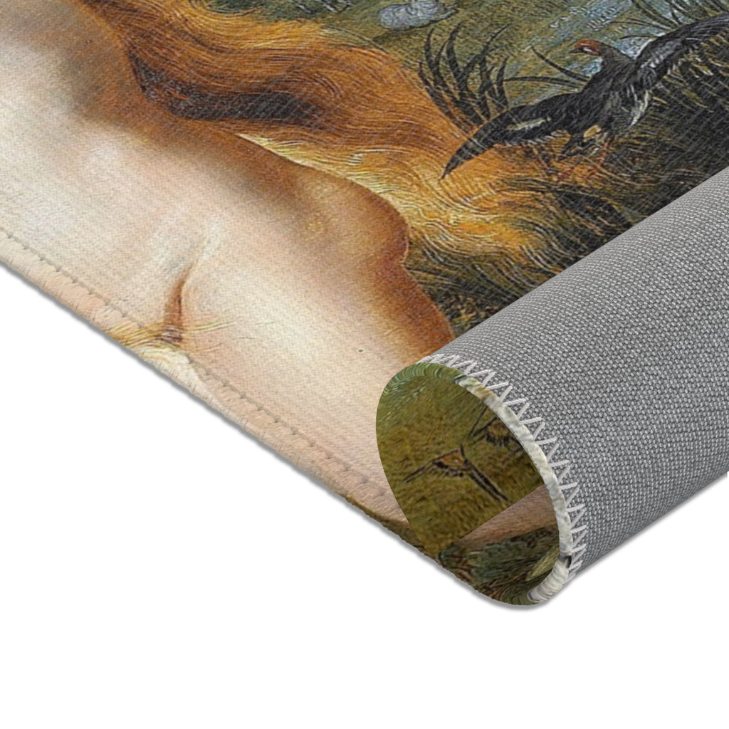 Jan Brueghel de Oude en Peter Paul Rubens - Het aards paradijs met de zondeval van Adam en Eva | Area Rug