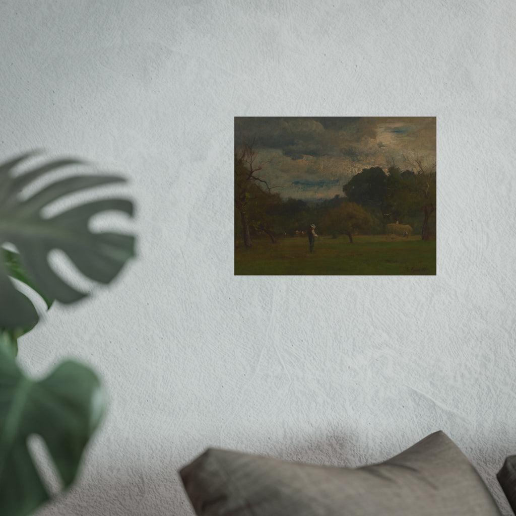 George Inness - Harvest, Montclair, New Jersey | Fine Art Poster