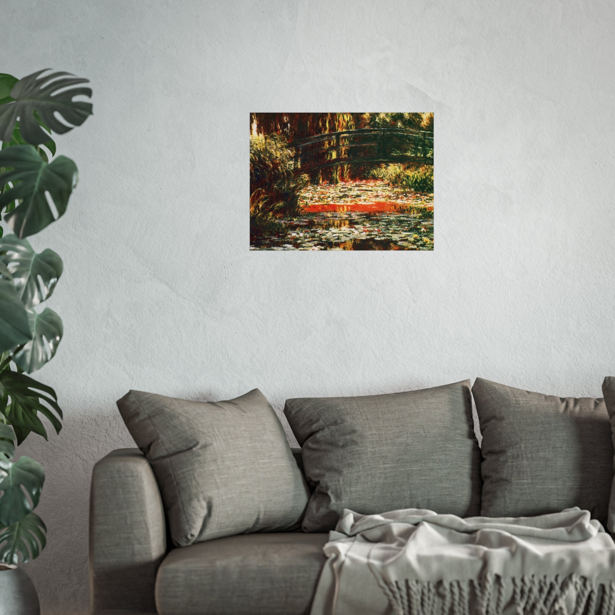 Claude Monet - Water Lily Pond | Fine Art Poster
