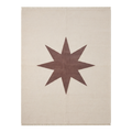Ivory Geometric Hand-Knotted Rug