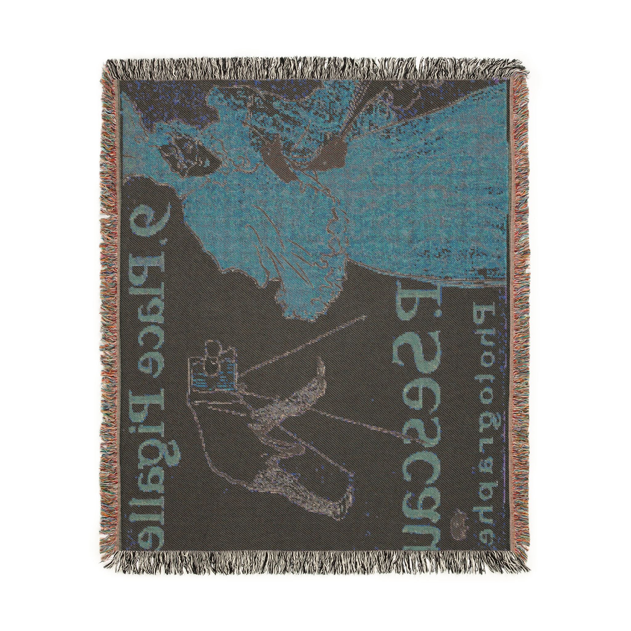 Henri de Toulouse-Lautrec - The Photographer Sescau | Woven Tapestry Blanket