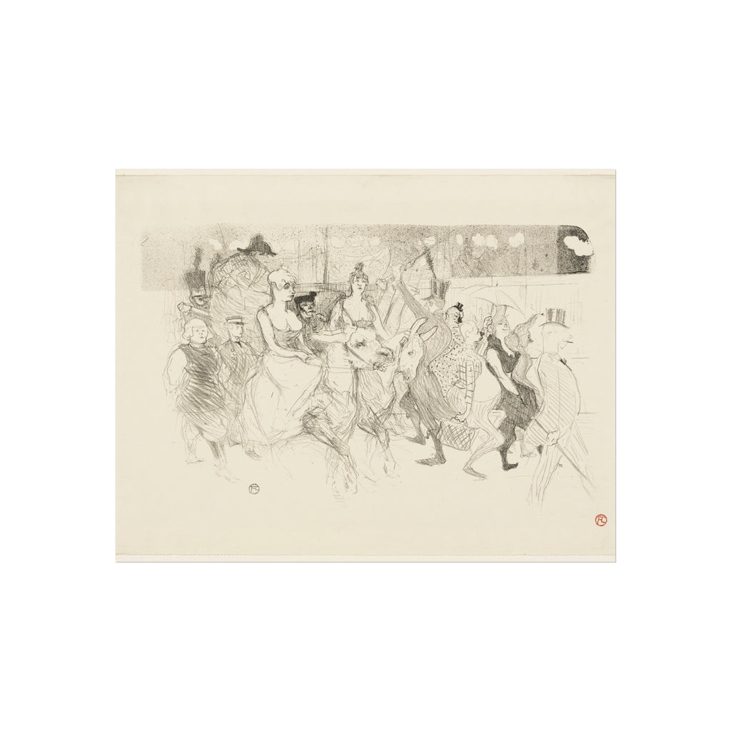 Henri de Toulouse-Lautrec - A Gala Evening at the Moulin Rouge | Fine Art Poster