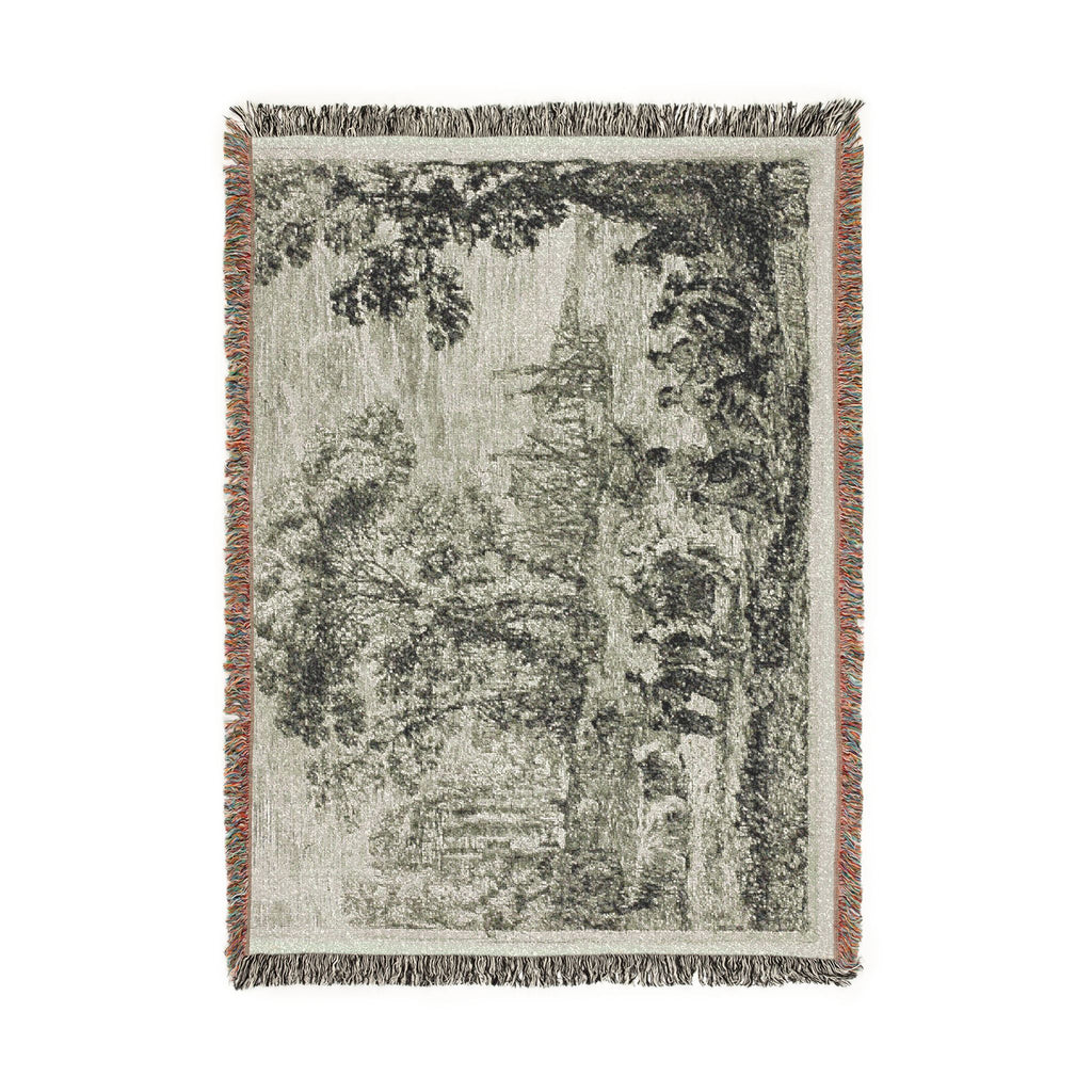 Claude Lorrain - The Rape of Europa | Woven Tapestry Blanket
