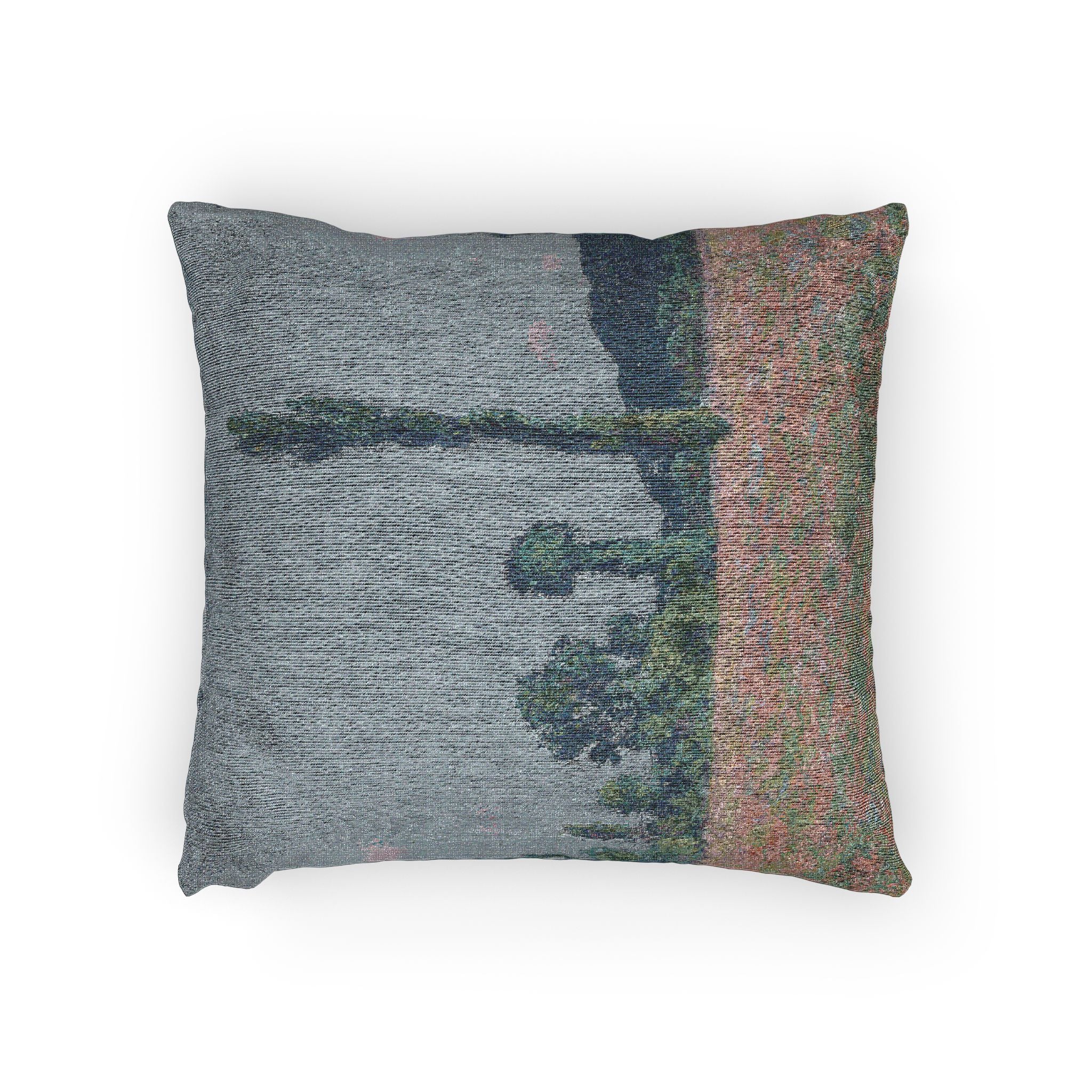 Claude Monet - Poppy Field (Giverny) | Woven Pillow