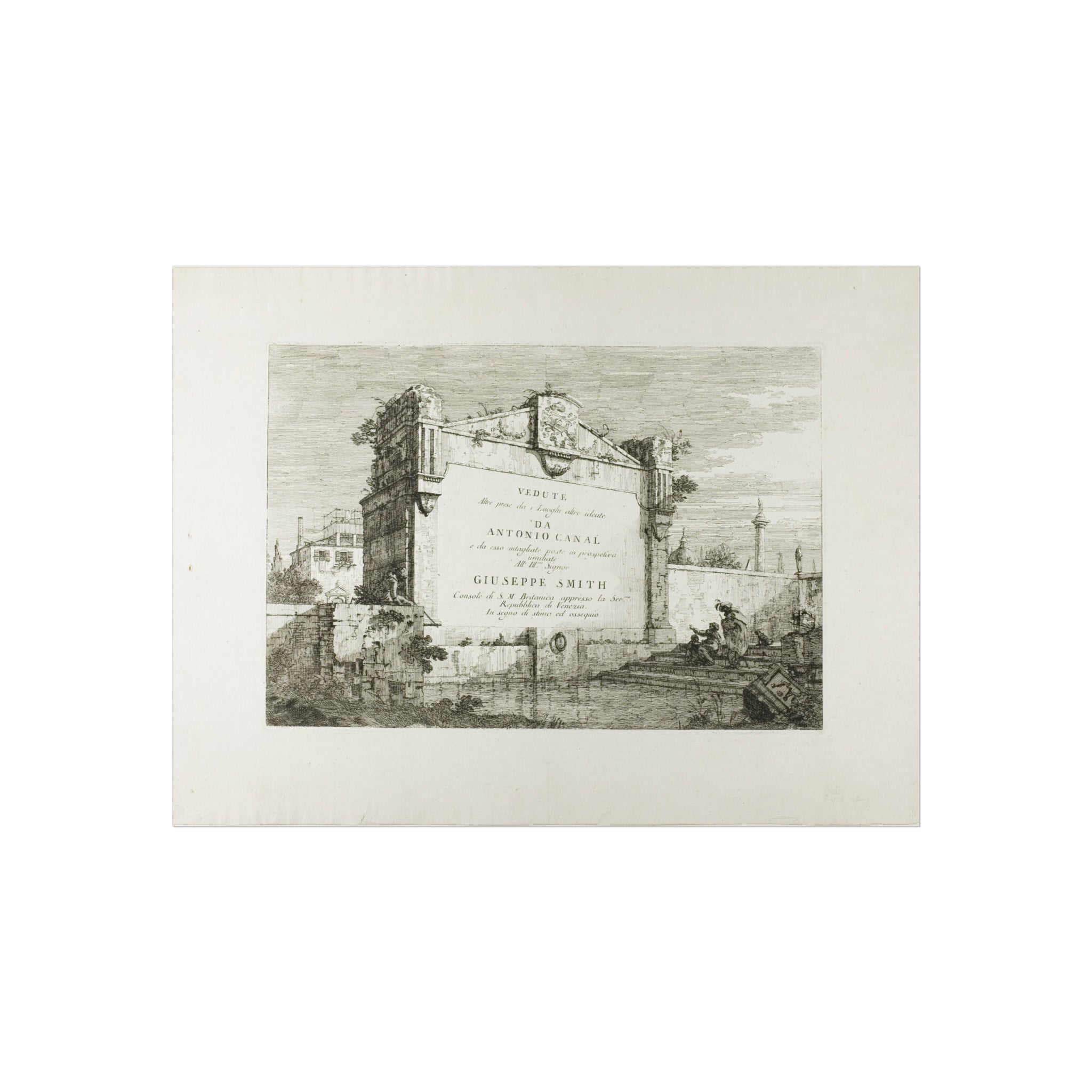 Canaletto - Title Page, from Vedute | Fine Art Poster