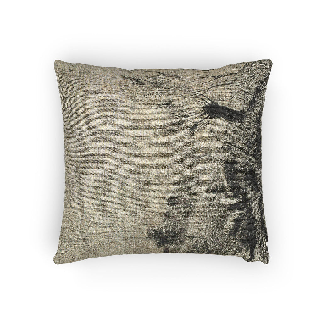 Charles François Daubigny - Sunrise | Woven Pillow