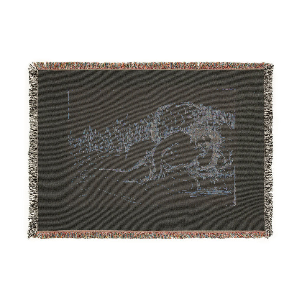 Pierre-Auguste Renoir - Woman Reclining, to the Left | Woven Tapestry Blanket