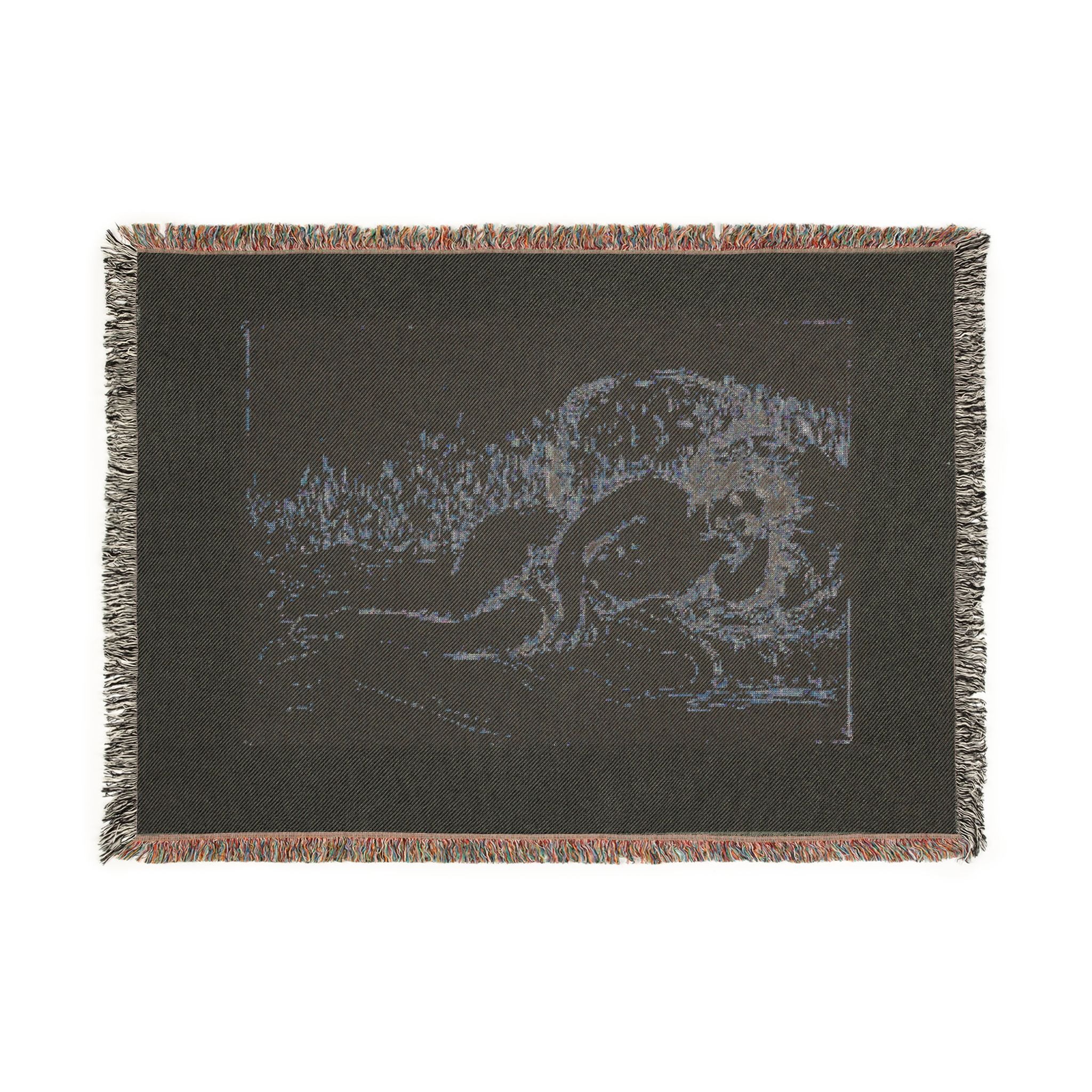 Pierre-Auguste Renoir - Woman Reclining, to the Left | Woven Tapestry Blanket