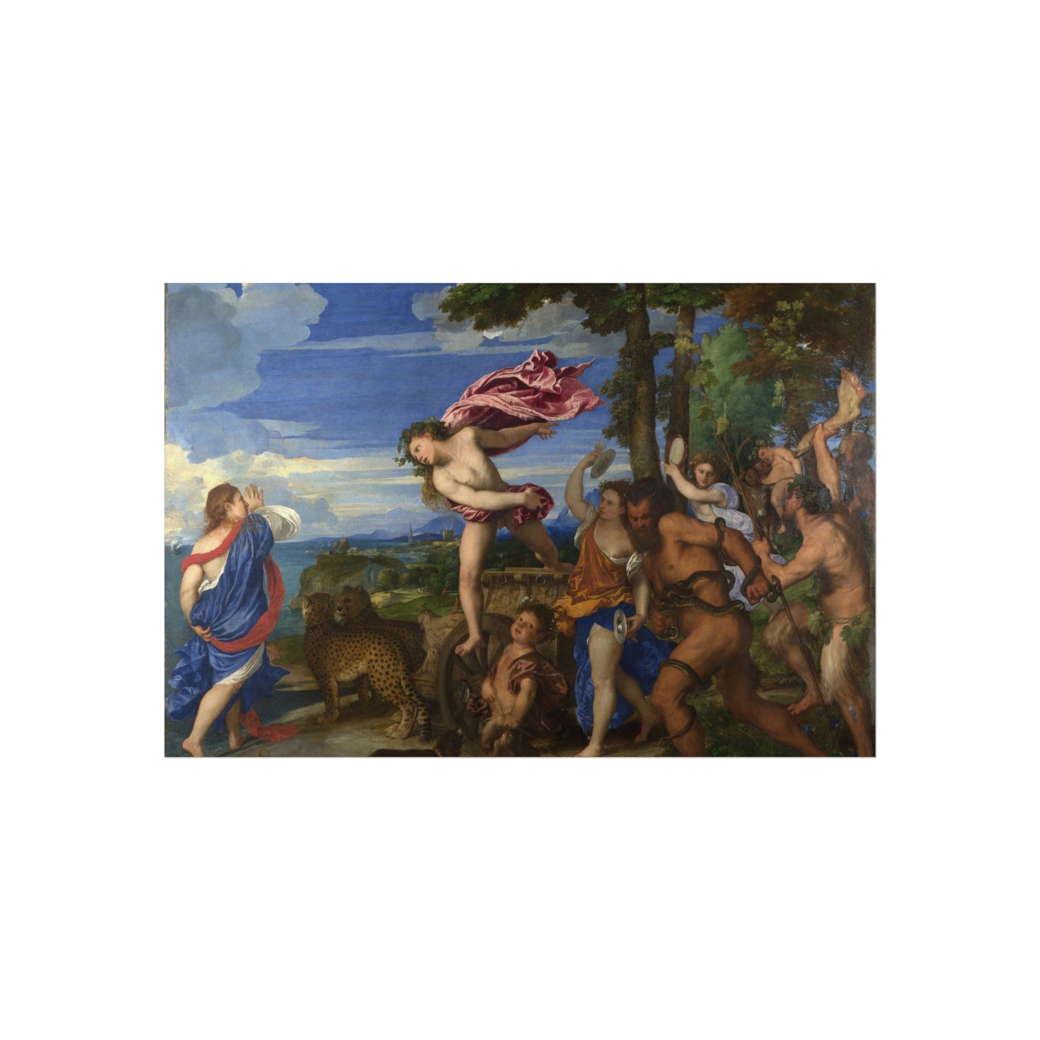 Titian Bacchus and Ariadne | Fine Art Poster