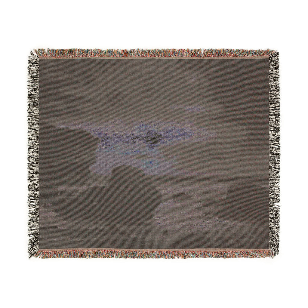 George Inness - A Marine | Woven Tapestry Blanket