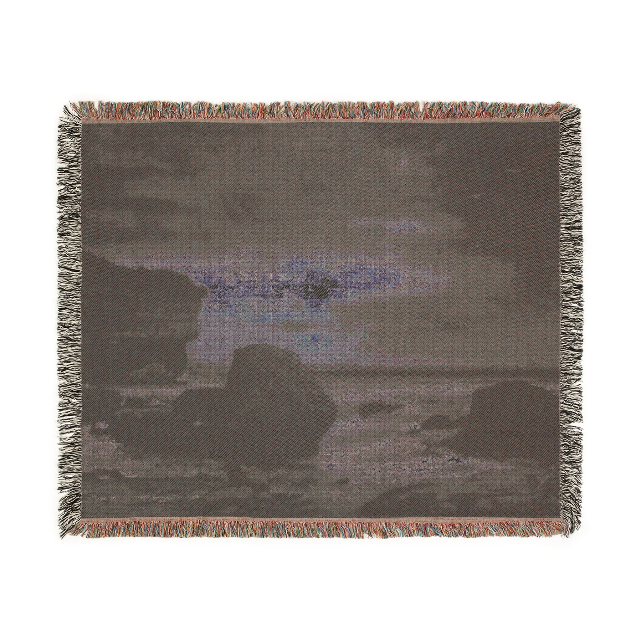 George Inness - A Marine | Woven Tapestry Blanket