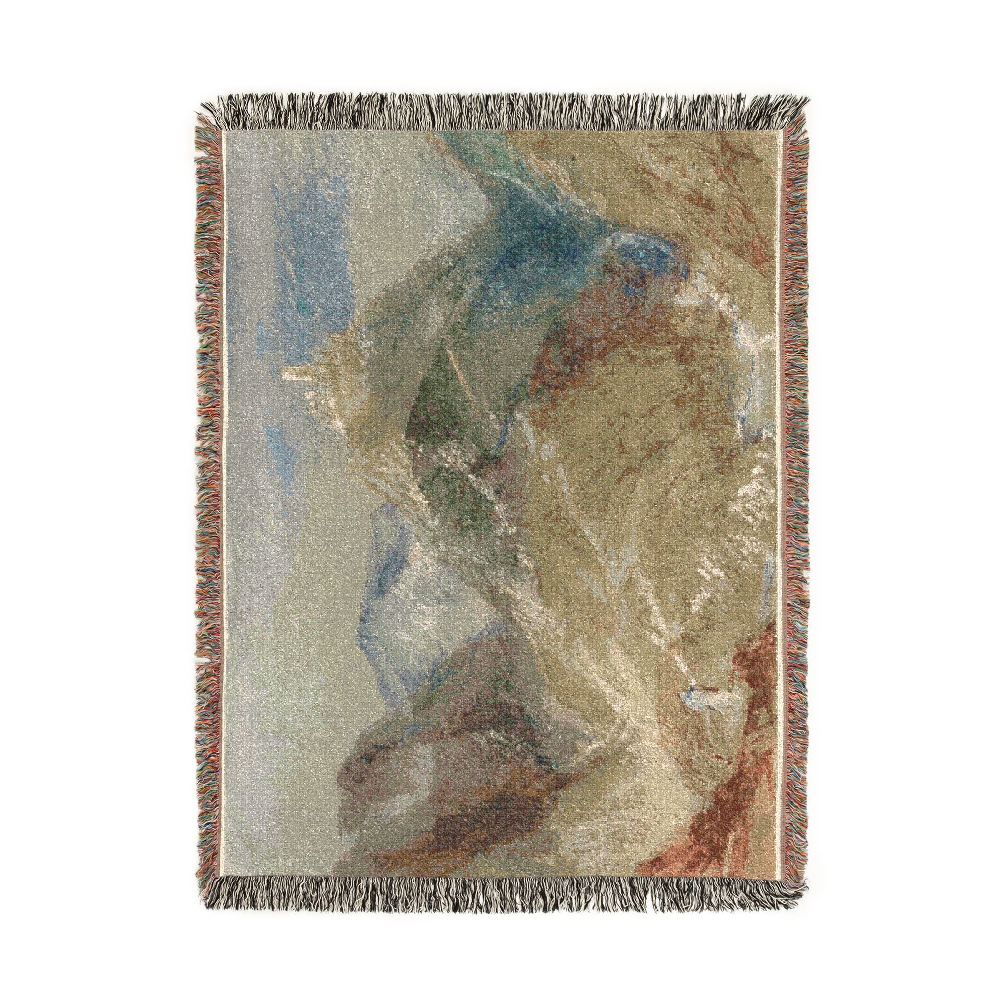 Joseph Mallord William Turner - Castle on Height near Geneva | Woven Tapestry Blanket