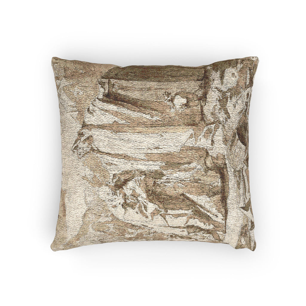 Giovanni Battista Tiepolo - The Meeting of Abraham and Melchizedek | Woven Pillow