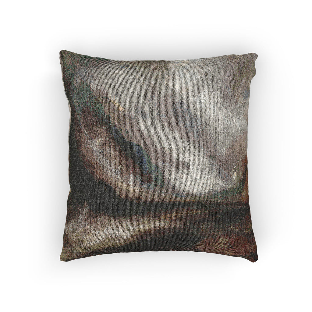 Joseph Mallord William Turner - Valley of Aosta Snowstorm, Avalanche, and Thunderstorm | Woven Pillow